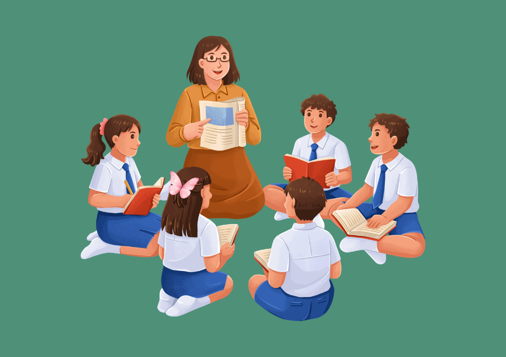 Membiasakan Literasi Membaca Sebelum Pembelajaran Bahasa Indonesia